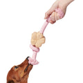 VETRESKA Dog Rope Toys - Durable Tug of War Dog Toy with Ergonomic Grip Heavy Duty Dog Rope Toy for Large Breed Dog Puppy Training Playing Teething Chew Toys Dog GiftsMedium