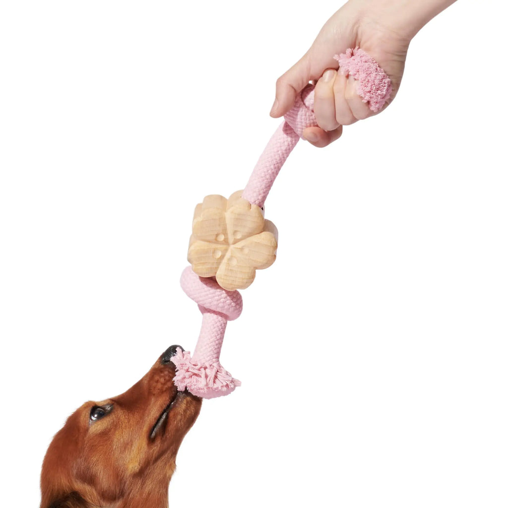 VETRESKA Dog Rope Toys - Durable Tug of War Dog Toy with Ergonomic Grip Heavy Duty Dog Rope Toy for Large Breed Dog Puppy Training Playing Teething Chew Toys Dog GiftsMedium