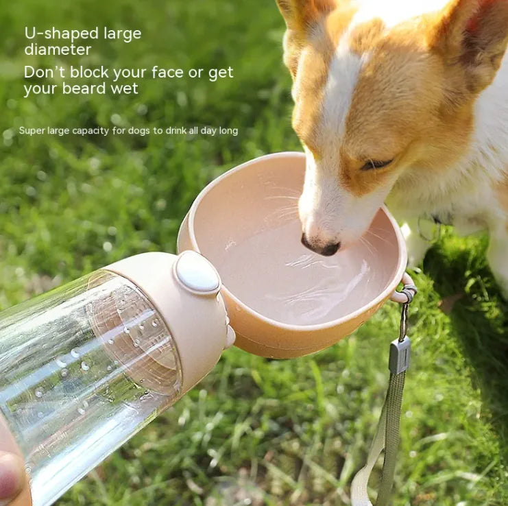 Portable Water Bottle for Happy Dogs